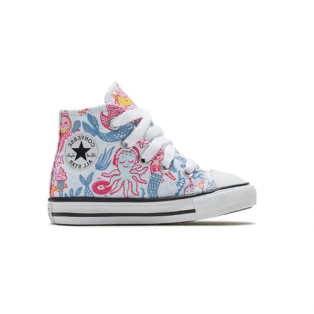 Converse Chuck Taylor All Star Ocean Graphic High Top Sneakers Size Toddler 5